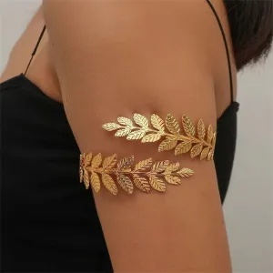 18K Gold-Plated Branch Arm Cuff