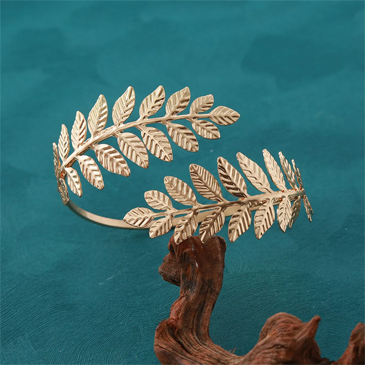 18K Gold-Plated Branch Arm Cuff