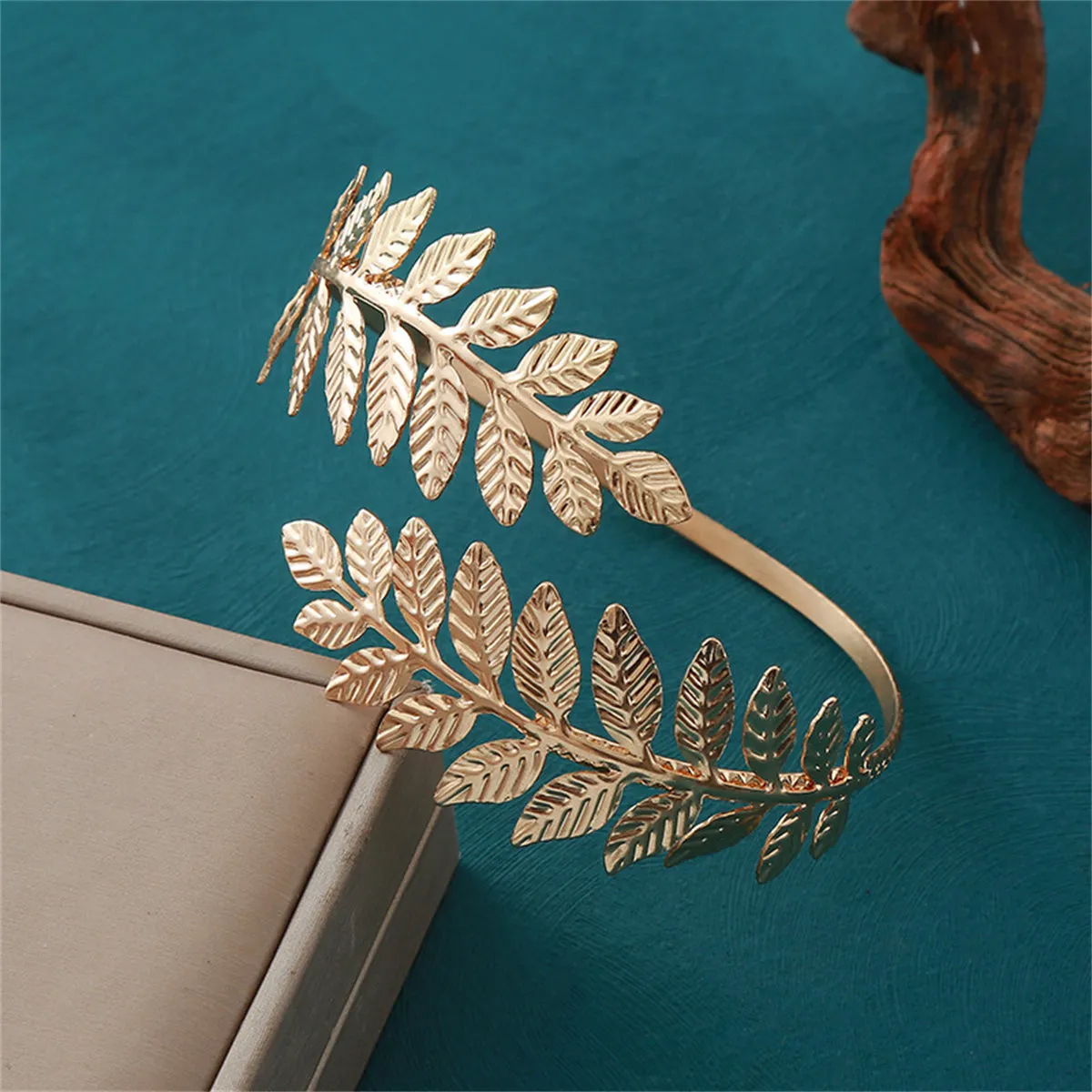 18K Gold-Plated Branch Arm Cuff