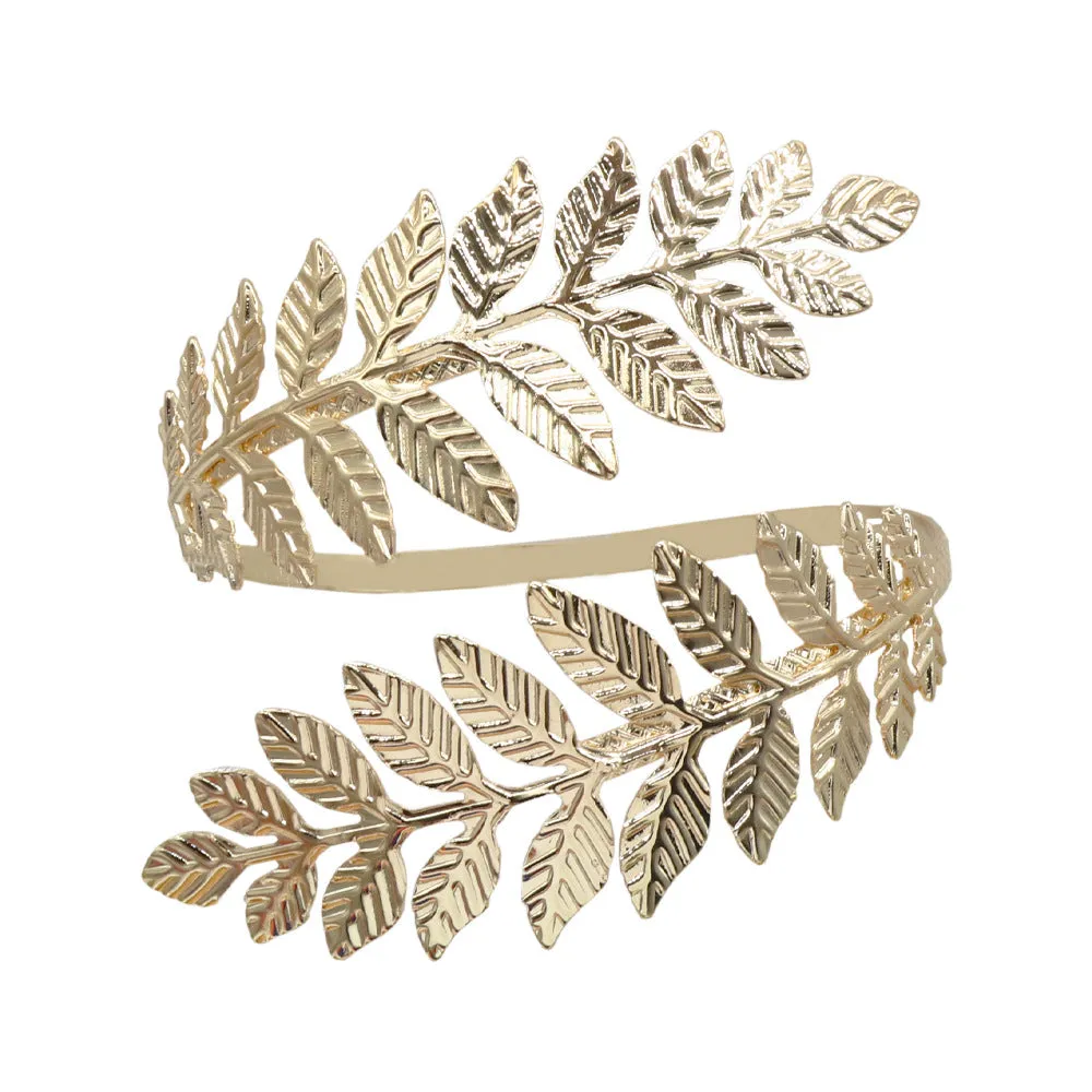 18K Gold-Plated Branch Arm Cuff