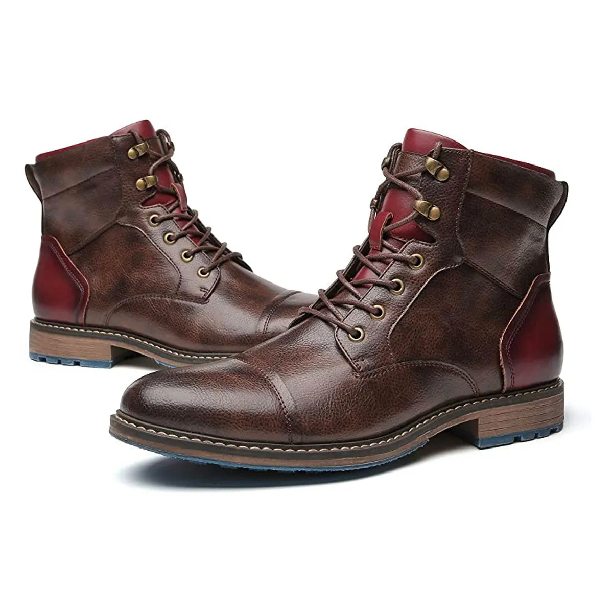 Aaron™ | Handcrafted premium leather Oxford boots