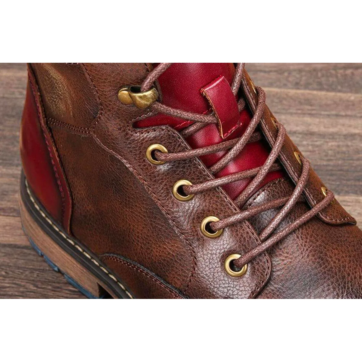 Aaron™ | Handcrafted premium leather Oxford boots