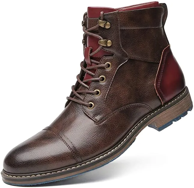 Aaron™ | Handcrafted premium leather Oxford boots
