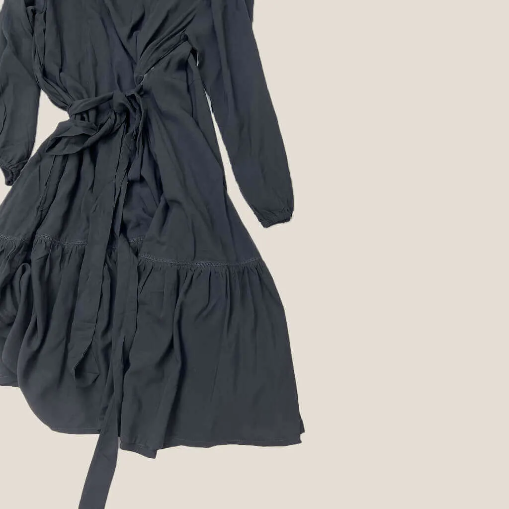 Black Wrap Dress XXS