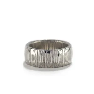 Bold Analemma Dome Band~8mm
