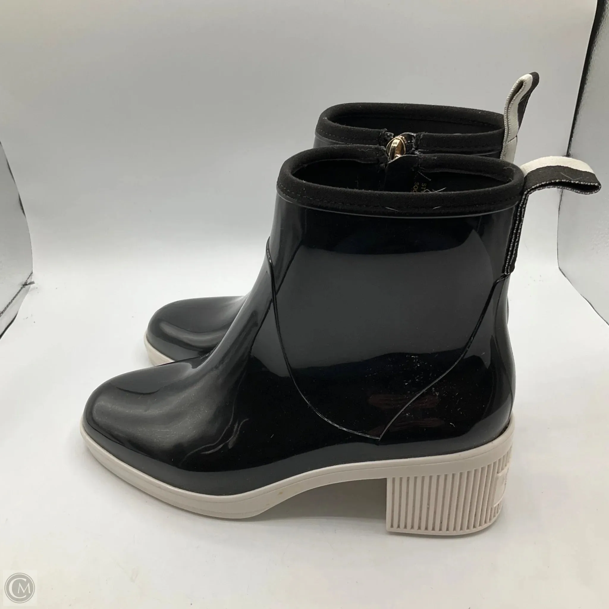 Boots Designer By Kate Spade In Black, Size: 8
