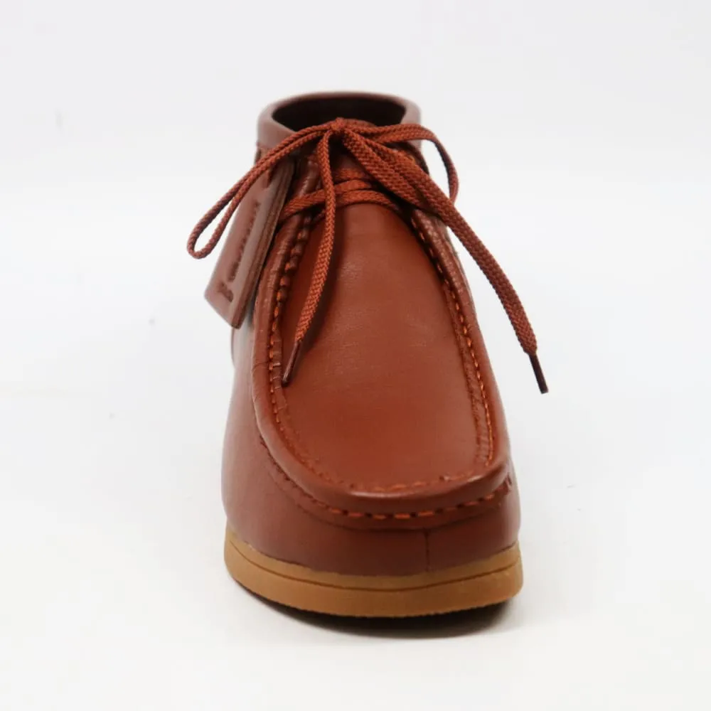 British Walkers New Castle 2 Men's Brown Leather Ankle Boots