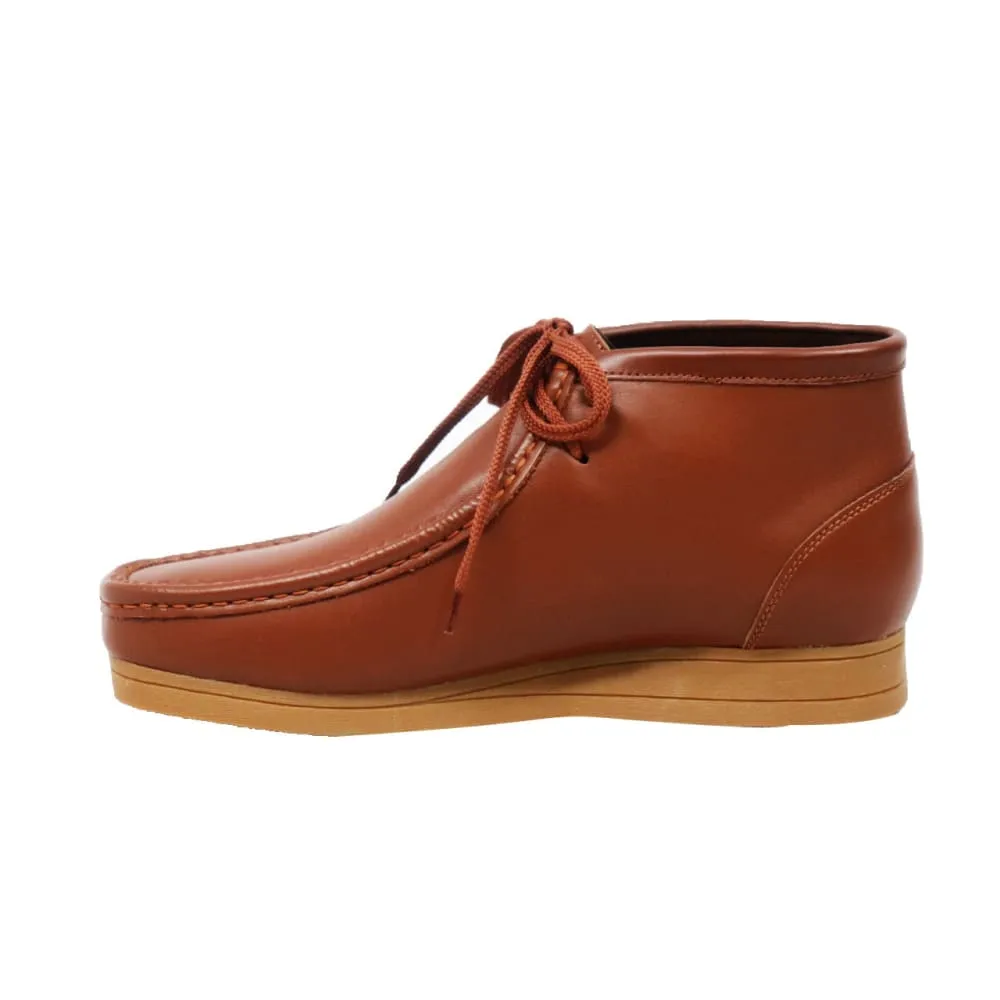 British Walkers New Castle 2 Men's Brown Leather Ankle Boots