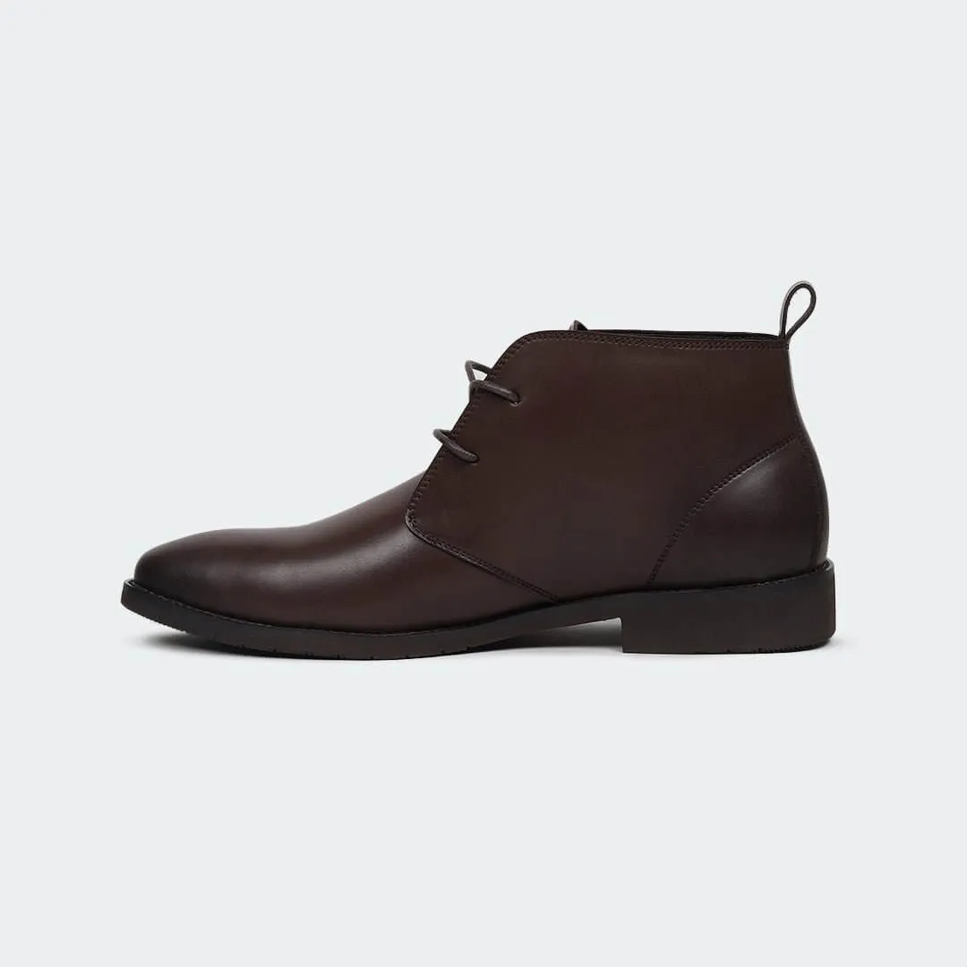 Caliber Shoes Coffee Chukka Boot for Men (T672C OSPREY)