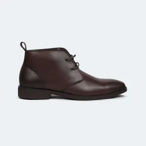Caliber Shoes Coffee Chukka Boot for Men (T672C OSPREY)