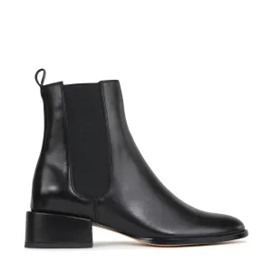 CASAR LEATHER CHELSEA ANKLE BOOTS