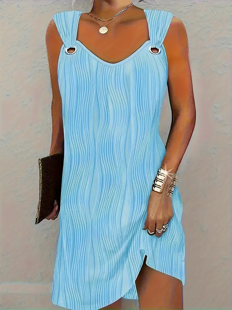 Celest™ | Sleeveless mini dress