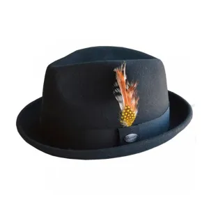 City Sport - Alfredo - Fedora Hat - Black