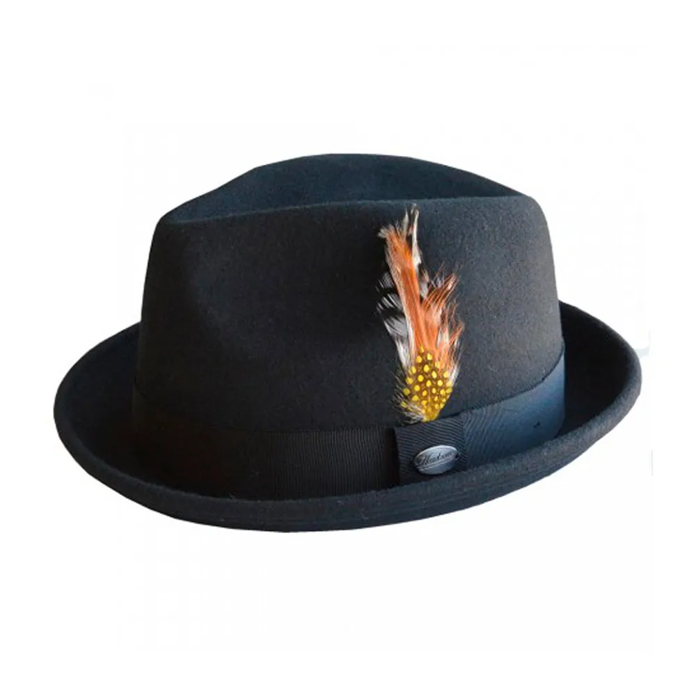 City Sport - Alfredo - Fedora Hat - Black