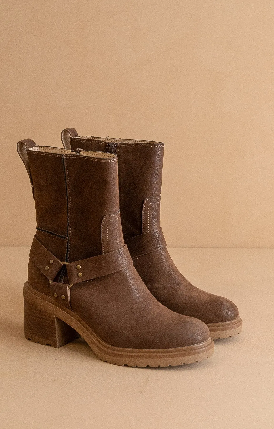 Clyde - Moto Ankle Boots