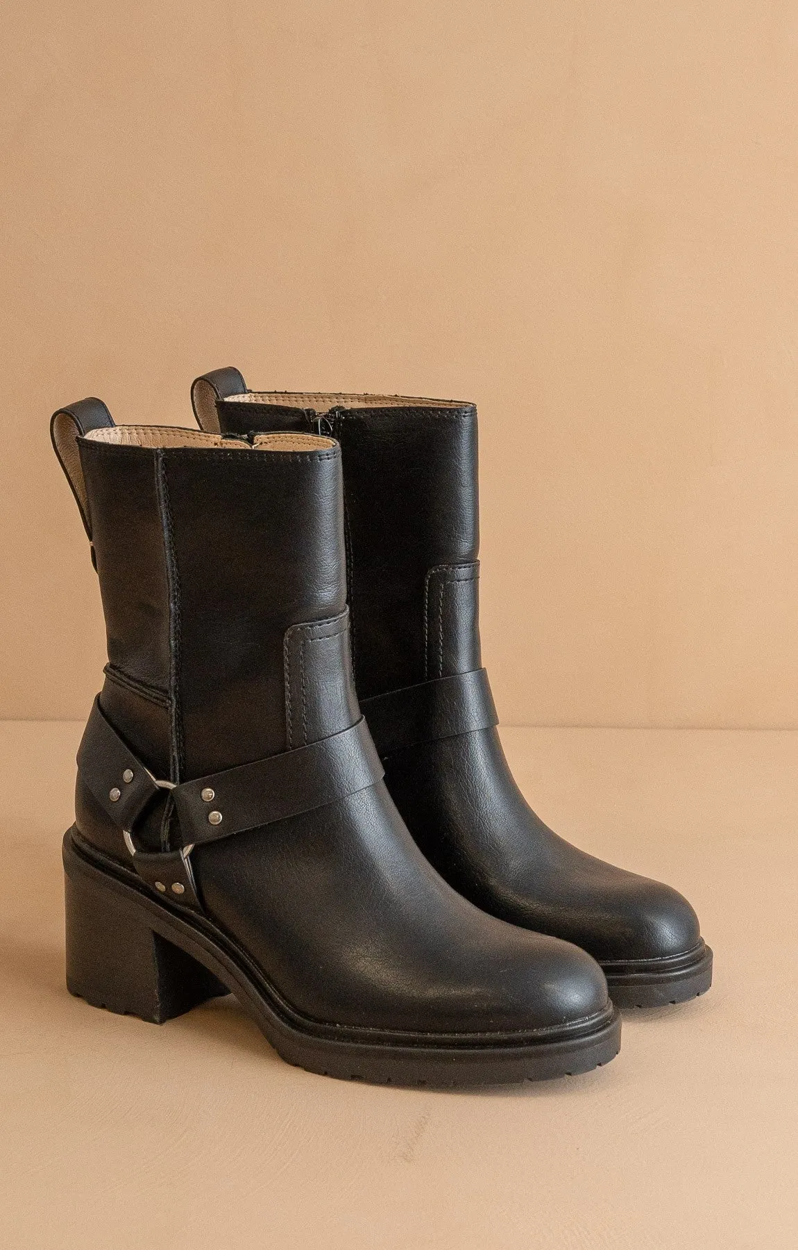 Clyde - Moto Ankle Boots
