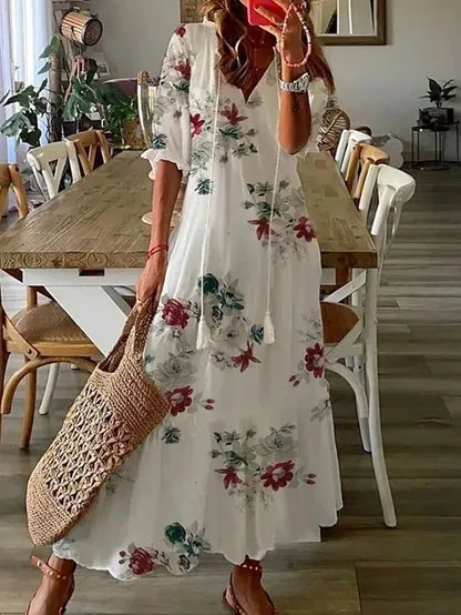 Colette - Elegant Bohemian Dress
