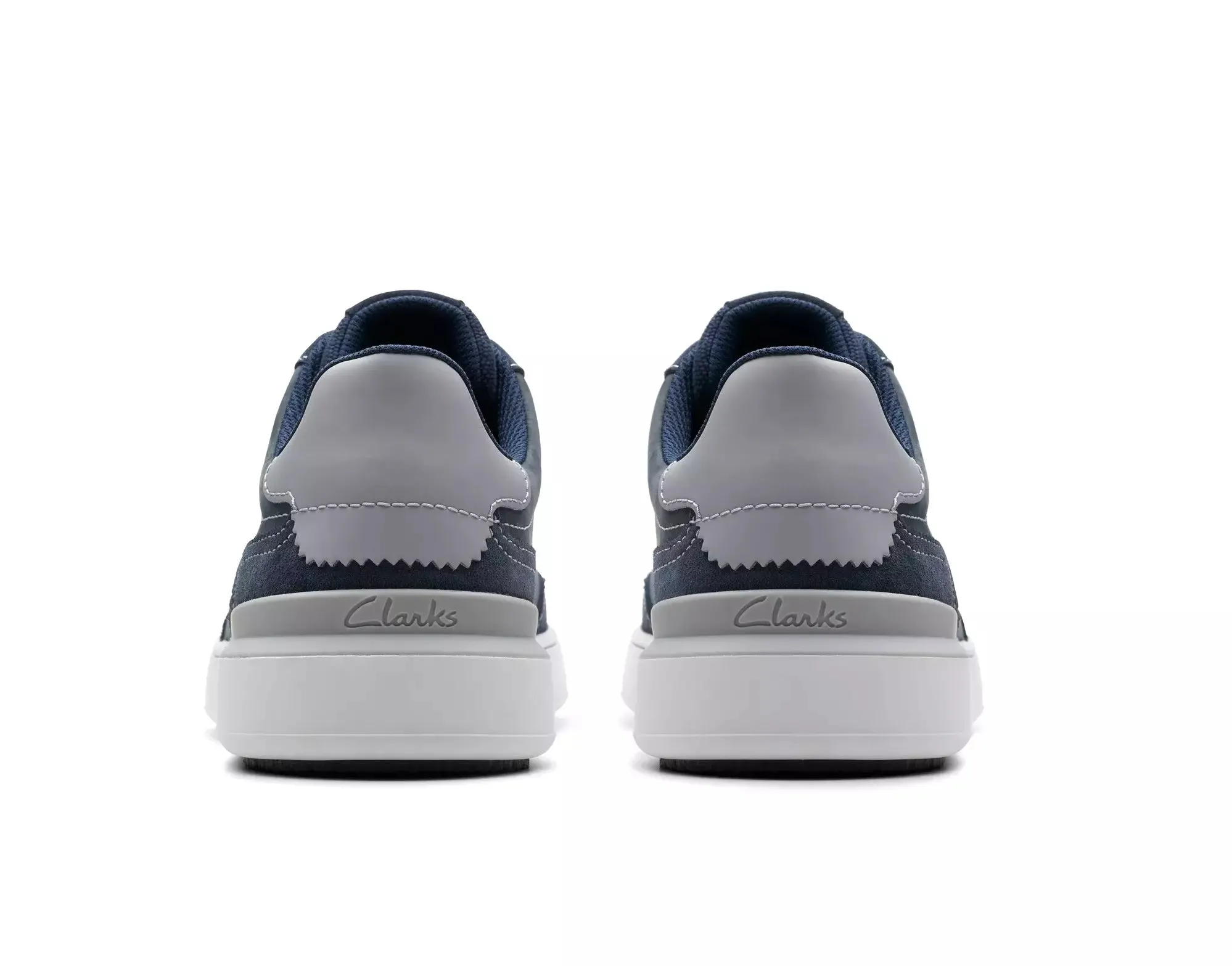 'Courtlite Run' men's lace-up sneaker - blue