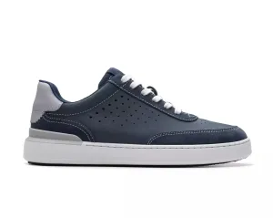 'Courtlite Run' men's lace-up sneaker - blue