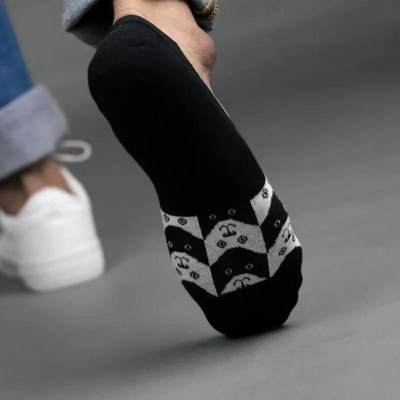 Crazy Cat No-Show Socks from SockSoho