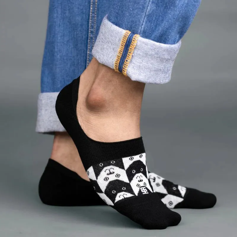 Crazy Cat No-Show Socks from SockSoho