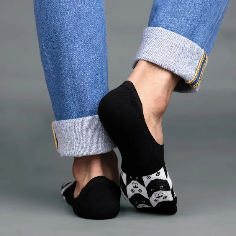 Crazy Cat No-Show Socks from SockSoho