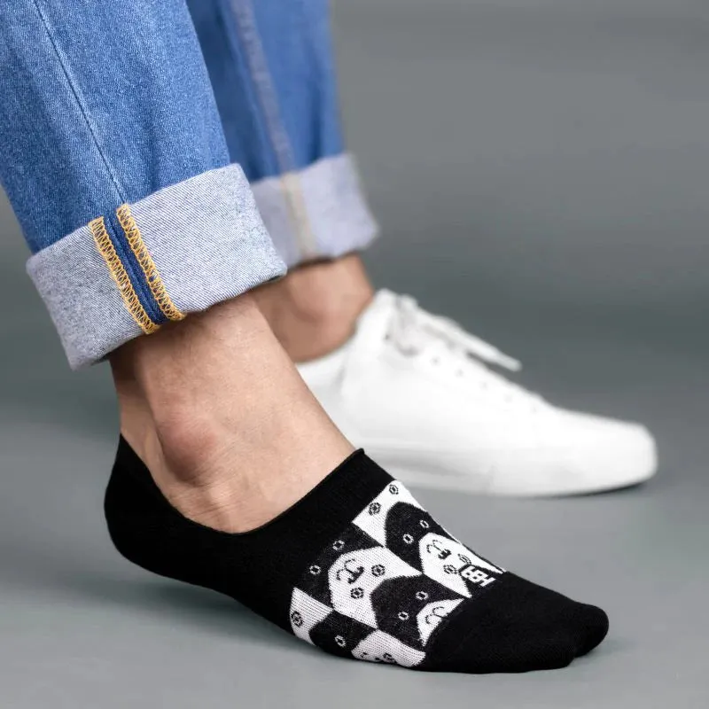 Crazy Cat No-Show Socks from SockSoho