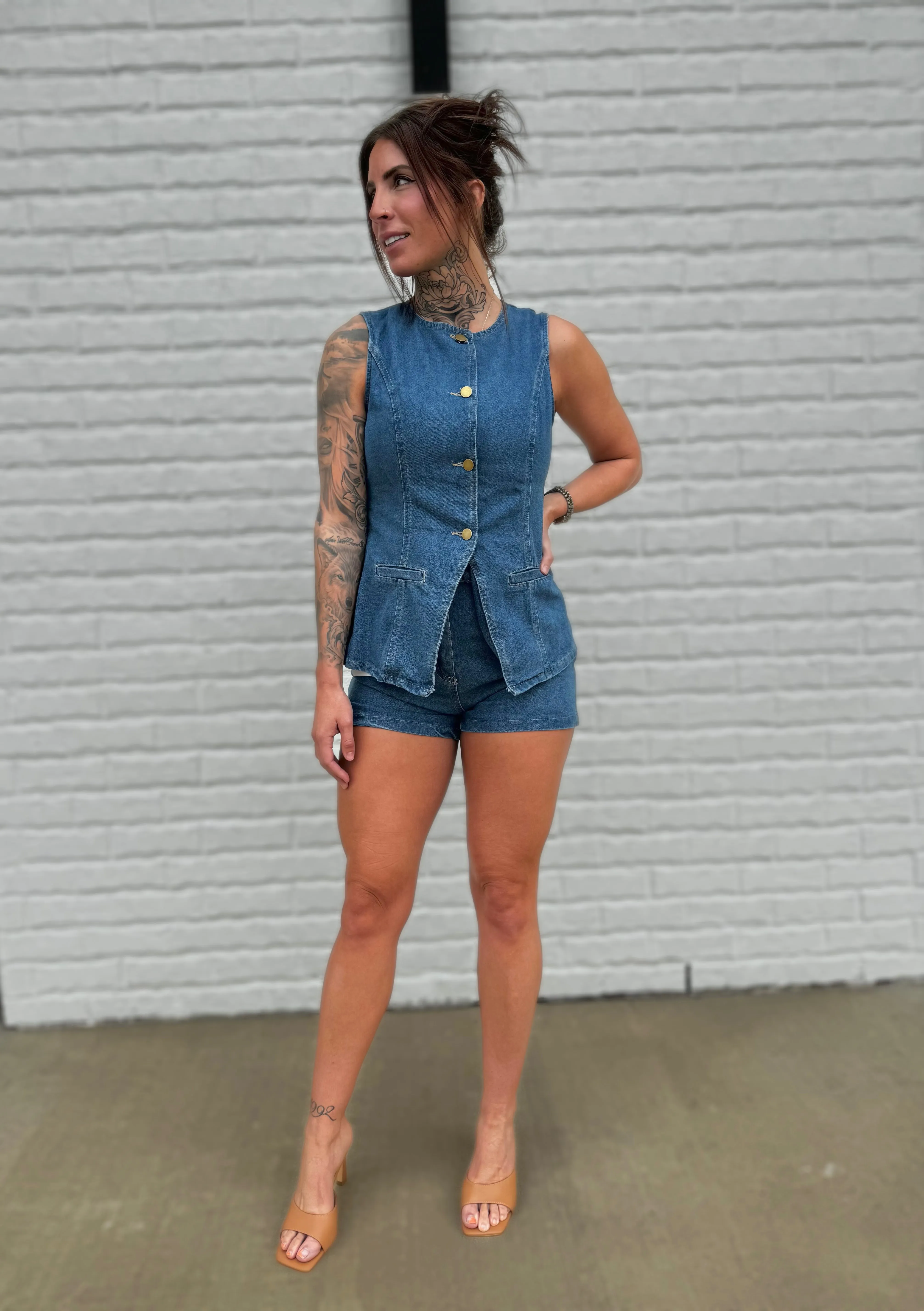 Darling Denim Set