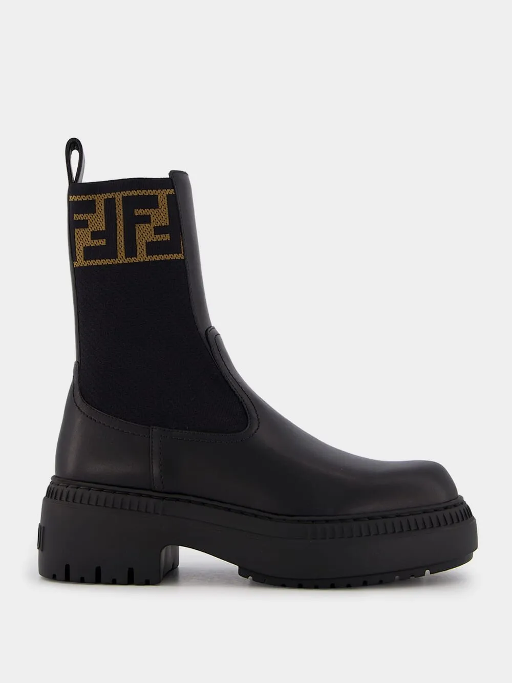 Domino Leather Biker Boots