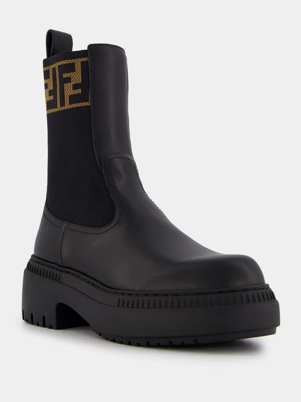 Domino Leather Biker Boots