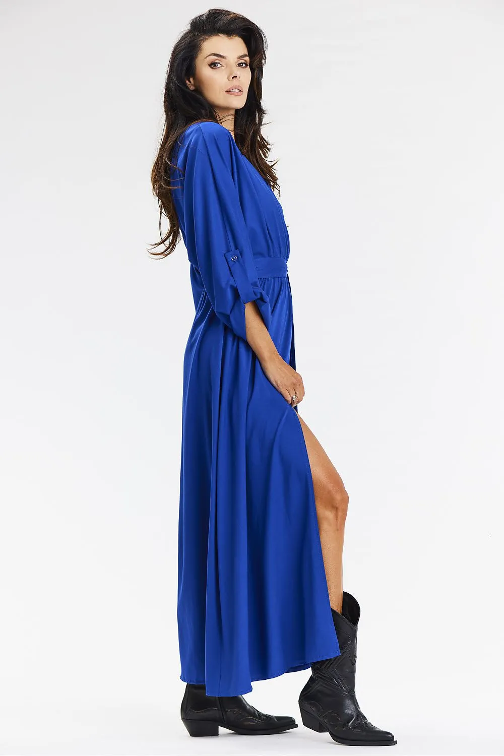 Elegant Envelope Maxi Dress