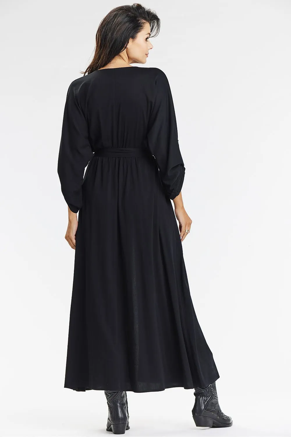 Elegant Envelope Maxi Dress