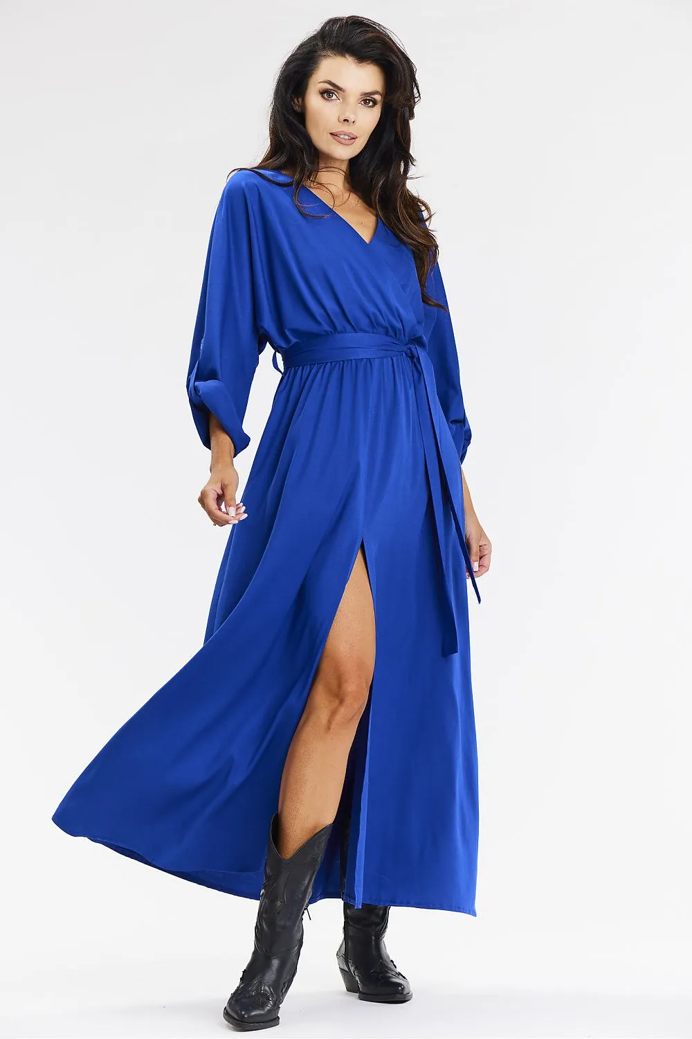 Elegant Envelope Maxi Dress