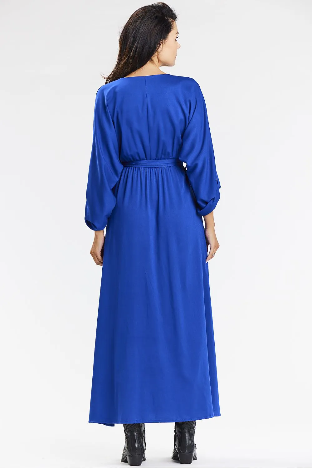 Elegant Envelope Maxi Dress