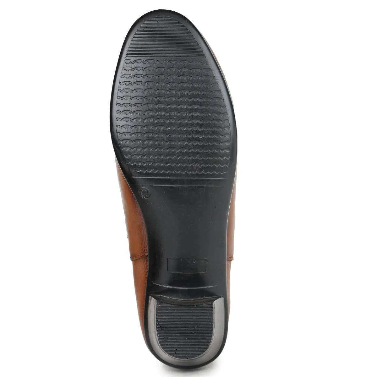 Fine-Grain Leather Chelsea Boots L 061 with Heels for Women