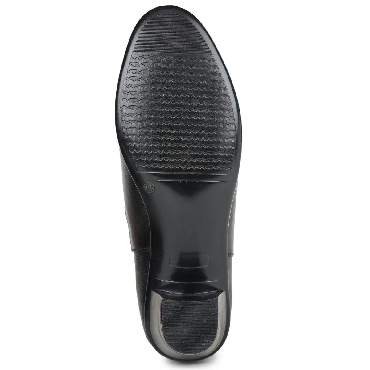 Fine-Grain Leather Chelsea Boots L 061 with Heels for Women