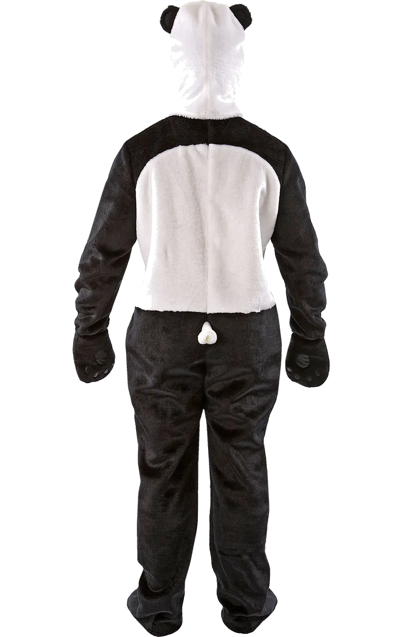 Fluffy Adult Panda Costume