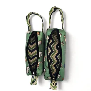 FOREST FRIENDS PRINT Small Duo Pouch Set