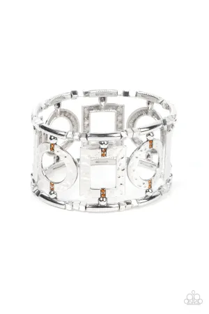 Framed and Fabulous - Brown Bracelet