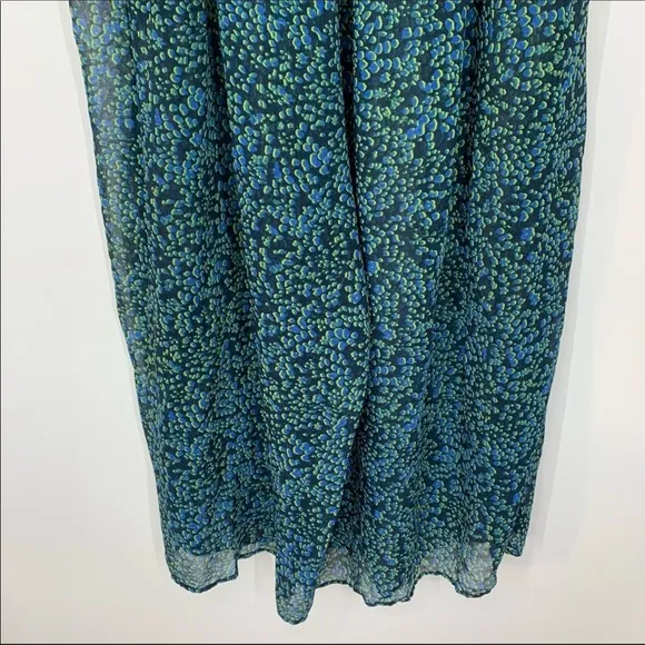 Free People Sleepin In Printed Chiffon Wide-Leg Pants NWOT