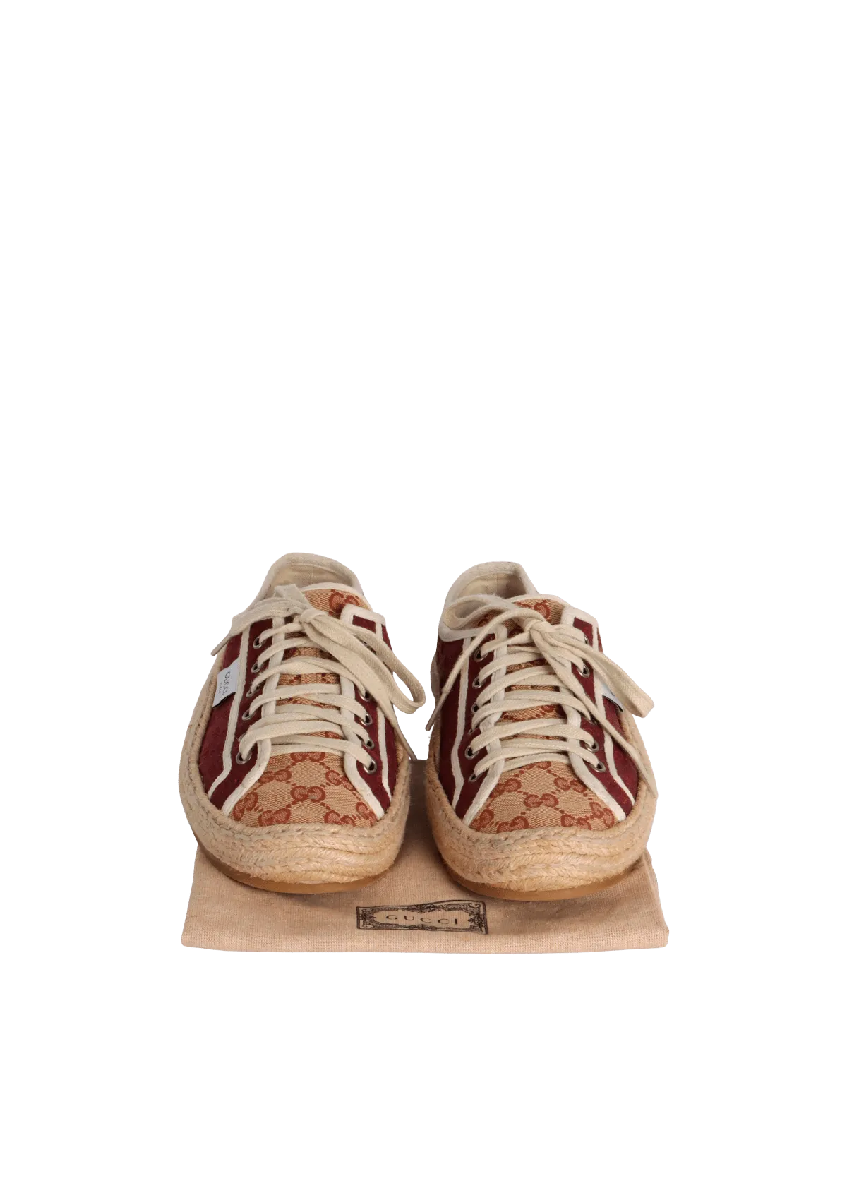GG CANVAS ESPADRILLE SNEAKERS 42.5
