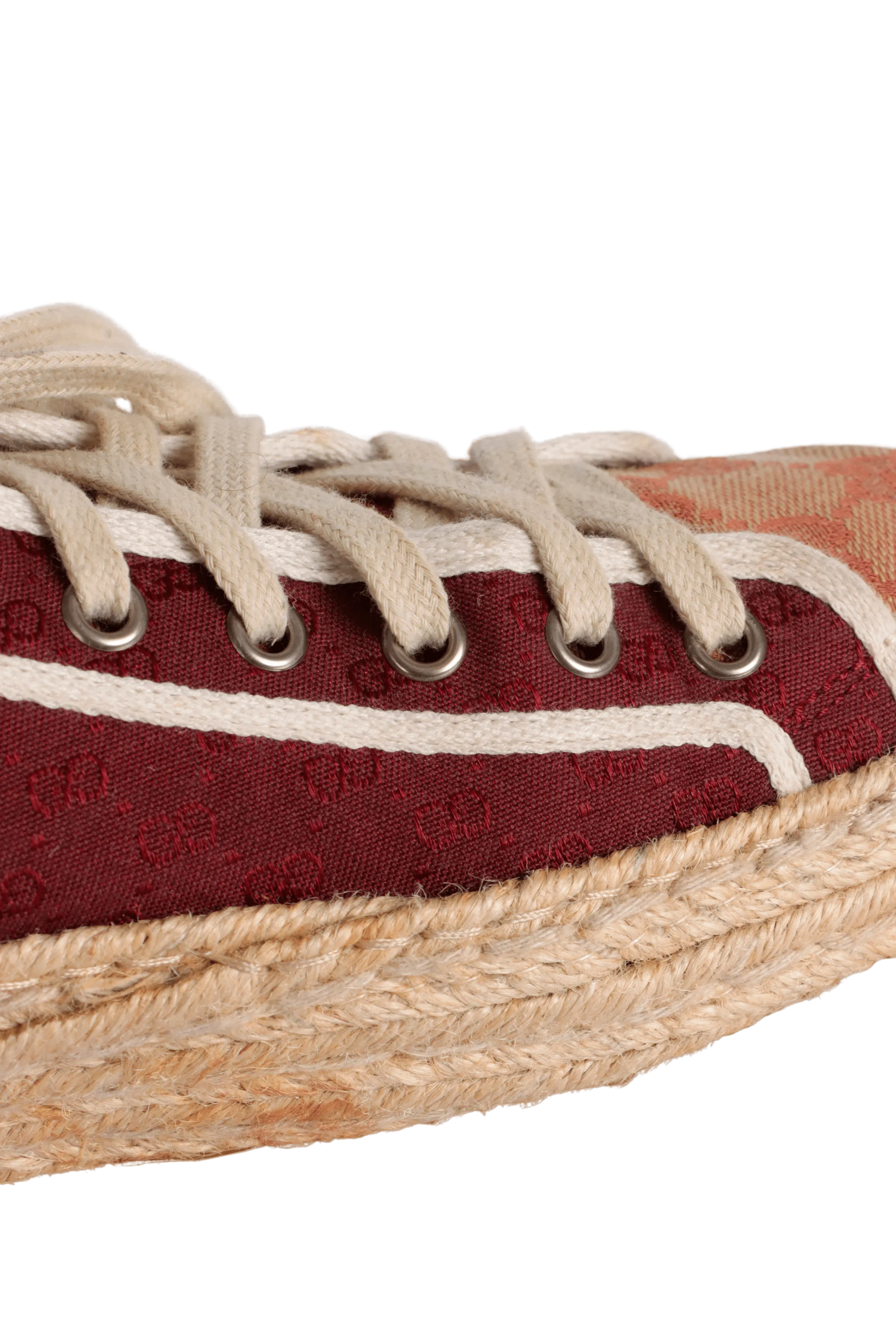 GG CANVAS ESPADRILLE SNEAKERS 42.5
