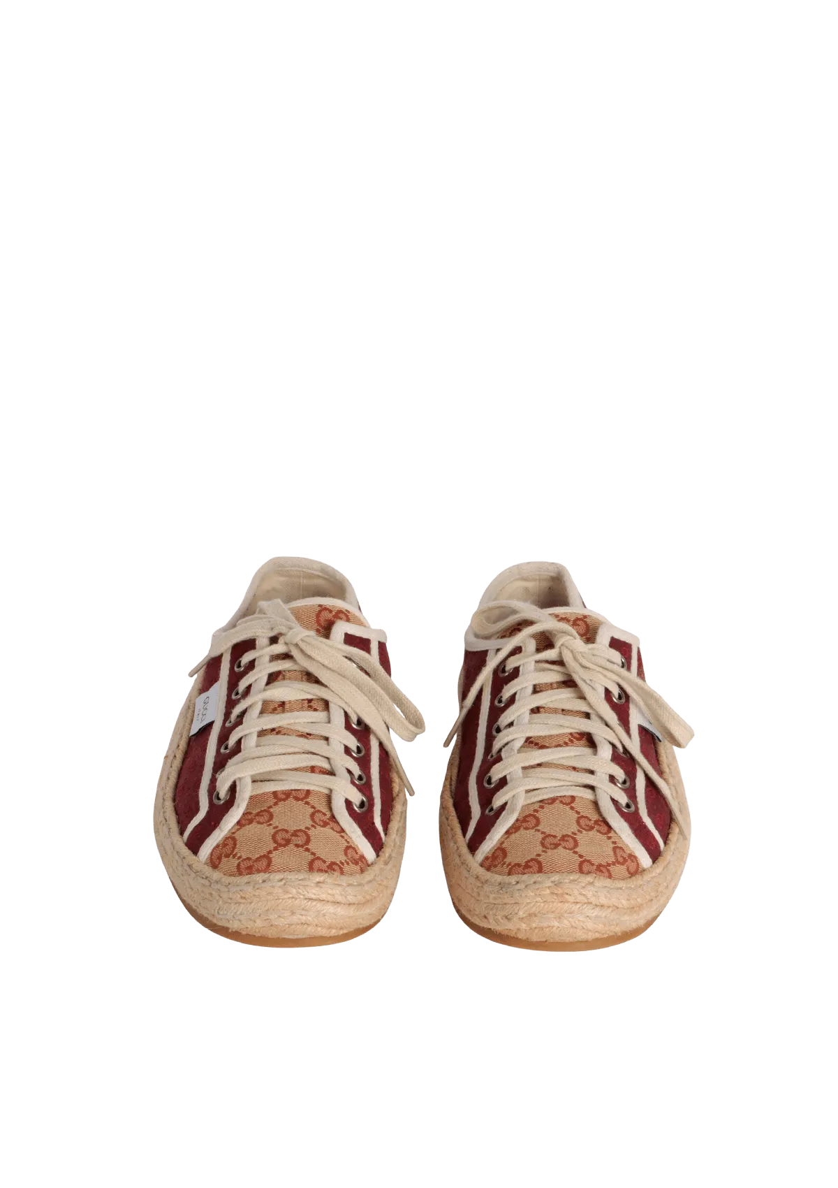 GG CANVAS ESPADRILLE SNEAKERS 42.5