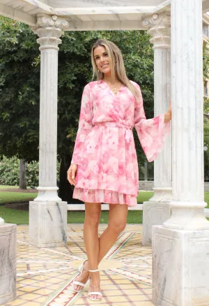 Harper Dress in Lily Print