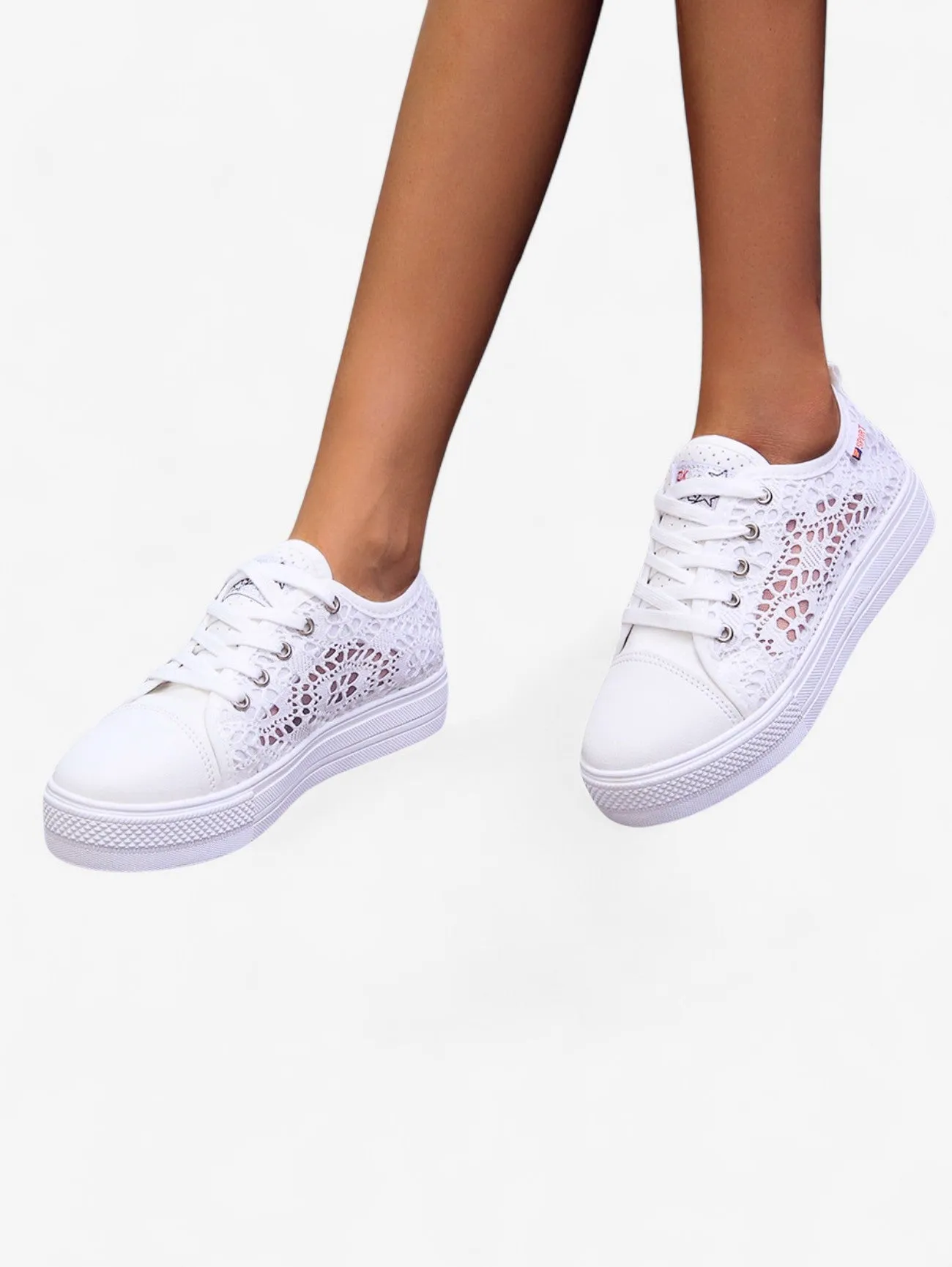 Jada | Women's Lightweight Mesh Casual Platform Shoes