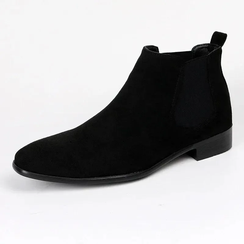 Jon - Men's Suede Chelsea Boots