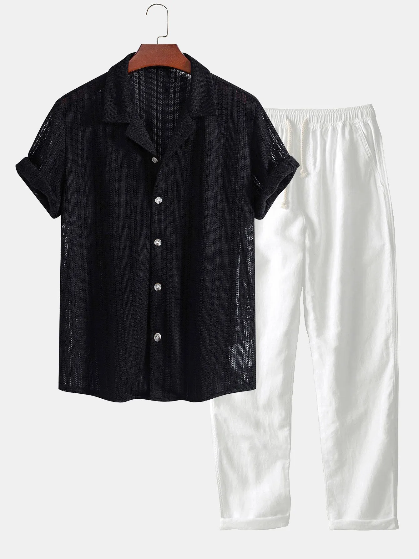 Kairy | Short Sleeve Lounge Set