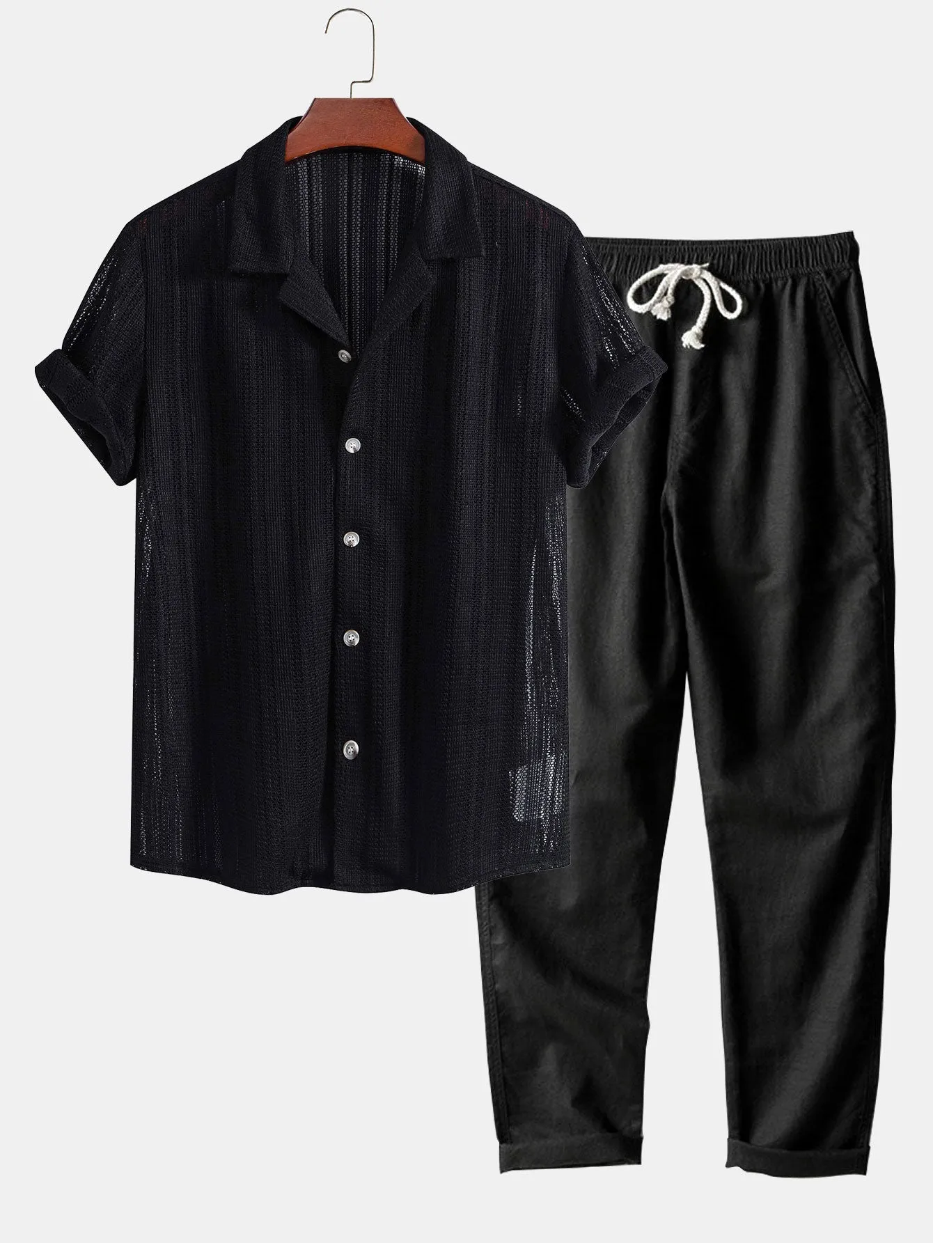 Kairy | Short Sleeve Lounge Set
