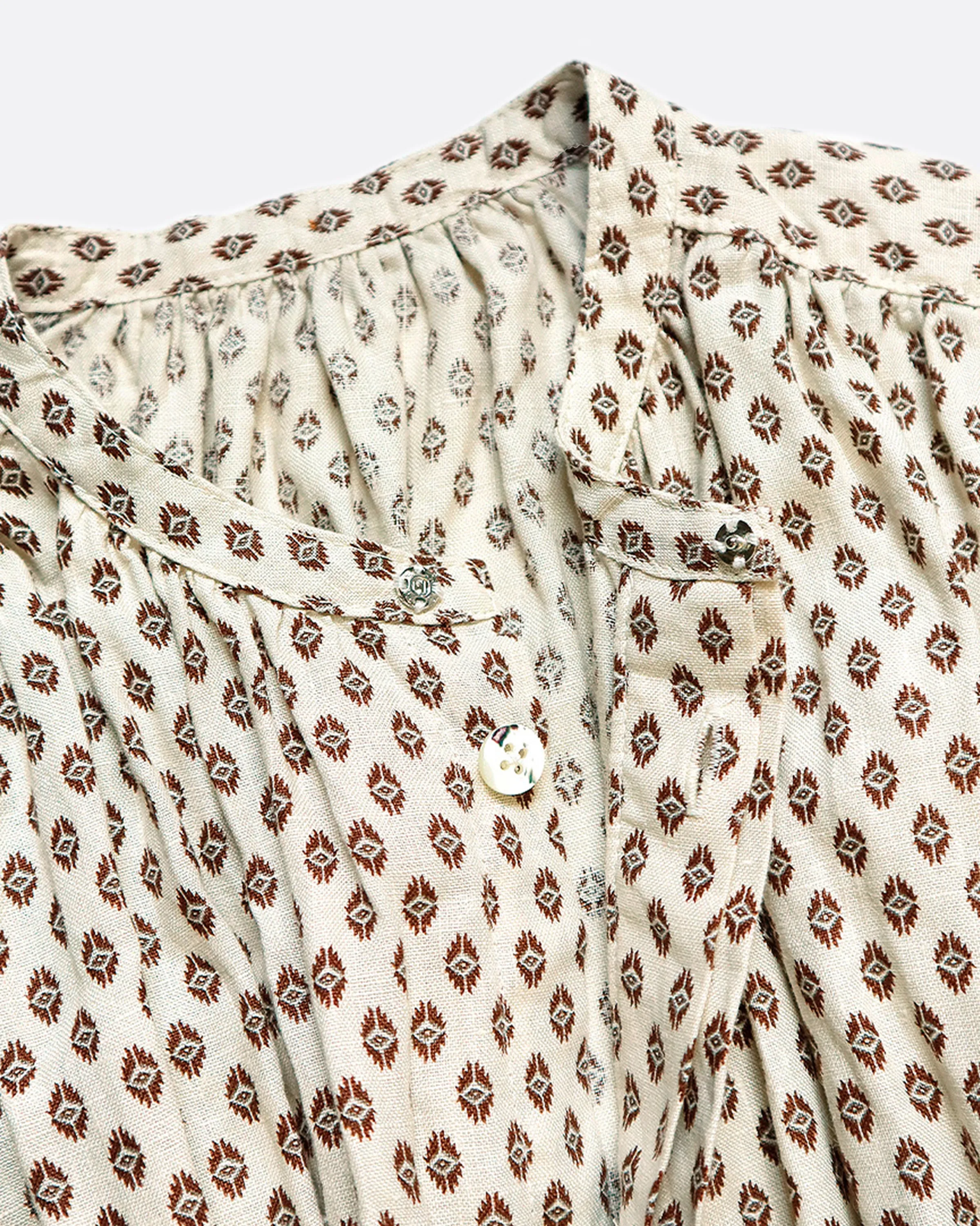 Kapital Dotted Sleeveless Dress