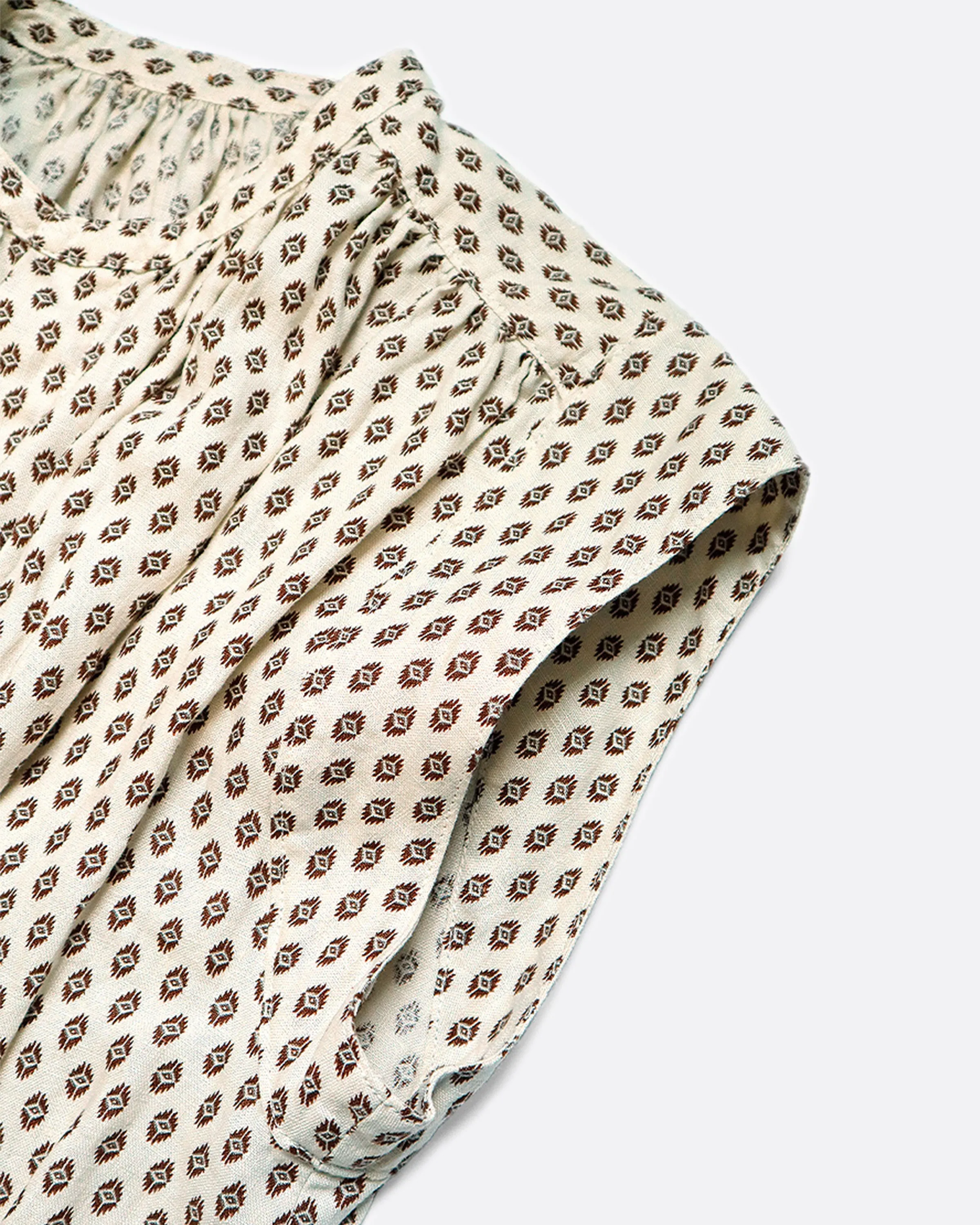 Kapital Dotted Sleeveless Dress